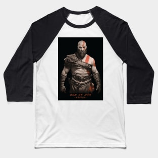 God of war Kratos Baseball T-Shirt